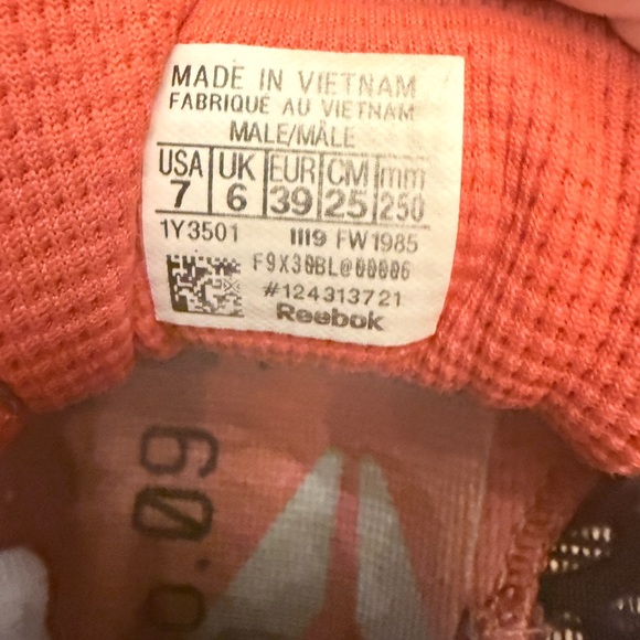 Reebok Nano Wit Gray and Orange Athletic Shoes EUC - Picture 6 of 8